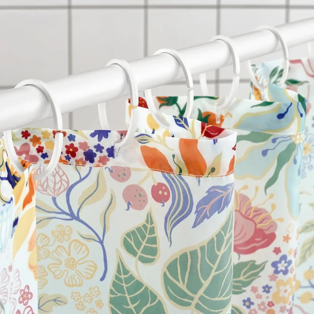 Floral Multicolor Shower Curtain